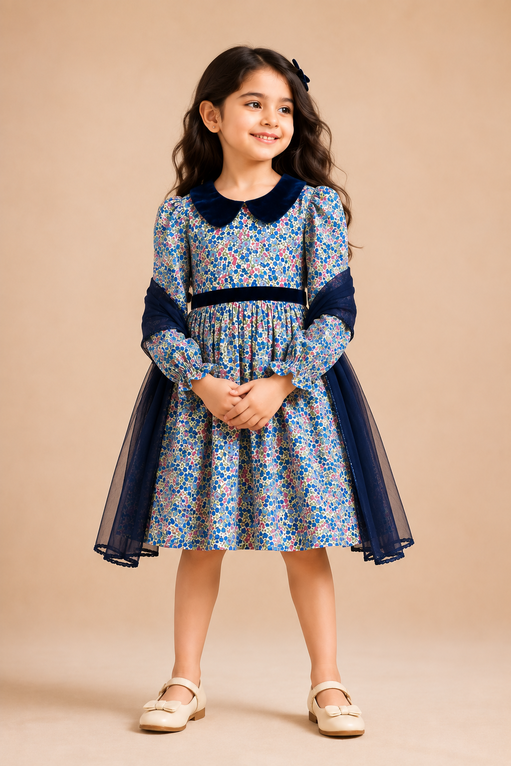 Bluebell Bloom Party Dress for Girls