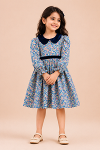 Bluebell Bloom Party Dress for Girls