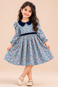 Bluebell Bloom Party Dress for Girls
